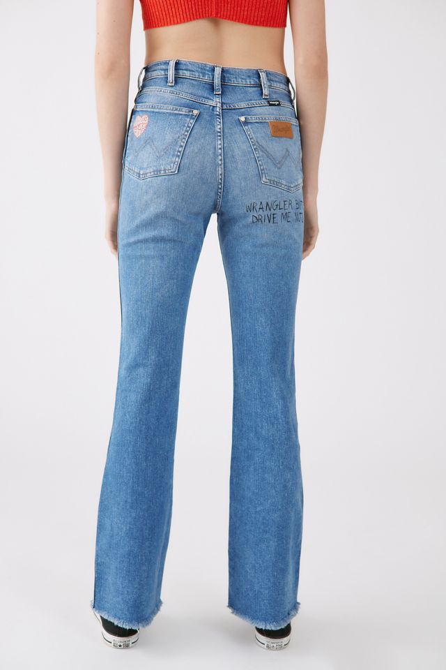 Wrangler X Fender Westward Rockstar Bootcut Jean | Urban Outfitters
