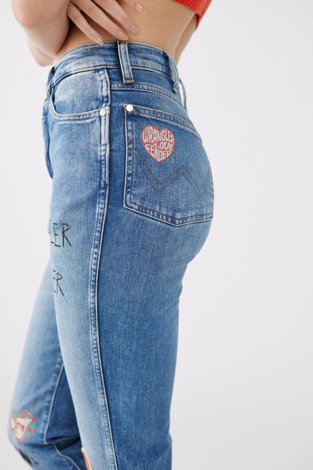 Wrangler X Fender Westward Rockstar Bootcut Jean | Urban Outfitters