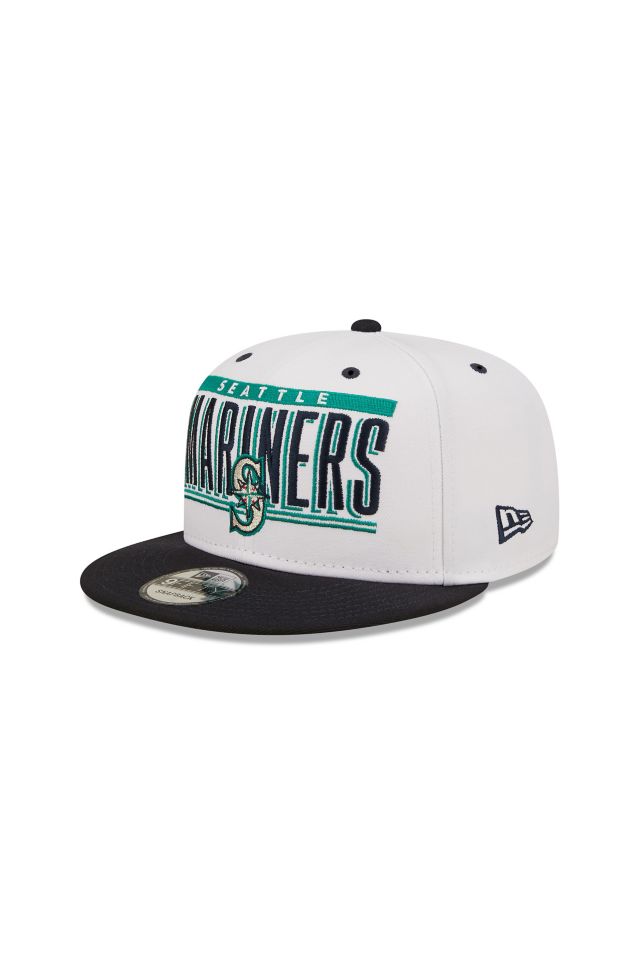 New Era Seattle Mariners Retro Title 9FIFTY Snapback Hat #4