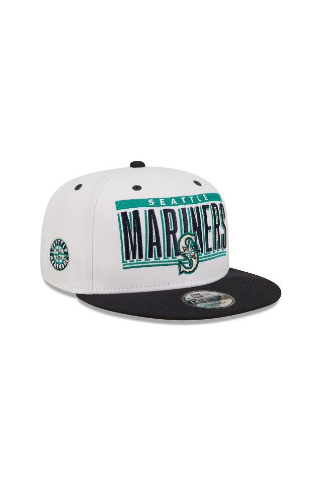 New Era Seattle Mariners Retro Title 9FIFTY Snapback Hat #5