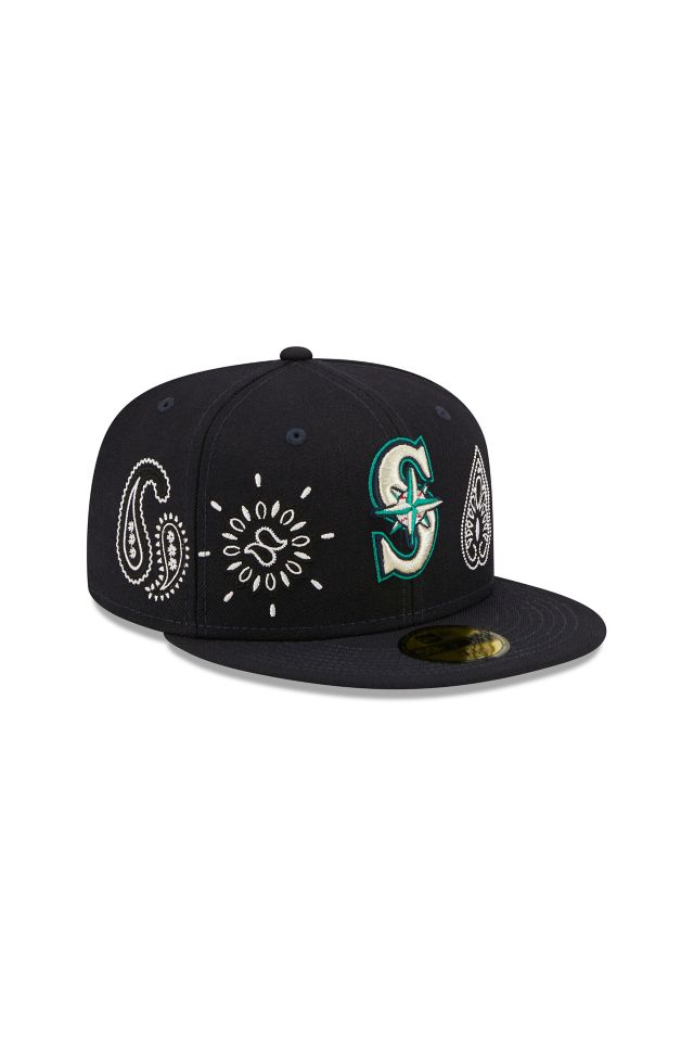 New Era 59FIFTY Seattle Mariners Paisley Fitted Hat #1