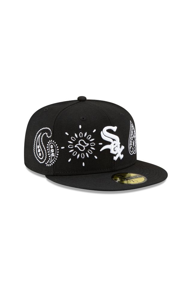 NEW ERA - Accessories - Chicago White Sox Paisley QT 8847 Fitted Hat - -  Nohble