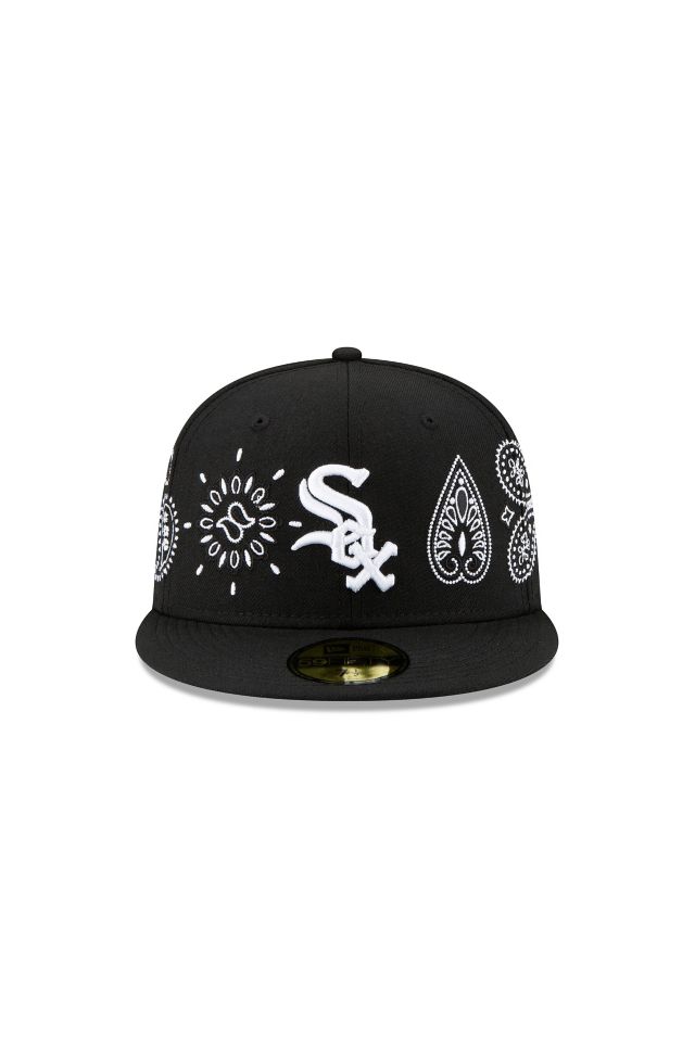 NEW ERA - Accessories - Chicago White Sox Paisley QT 8847 Fitted Hat - -  Nohble