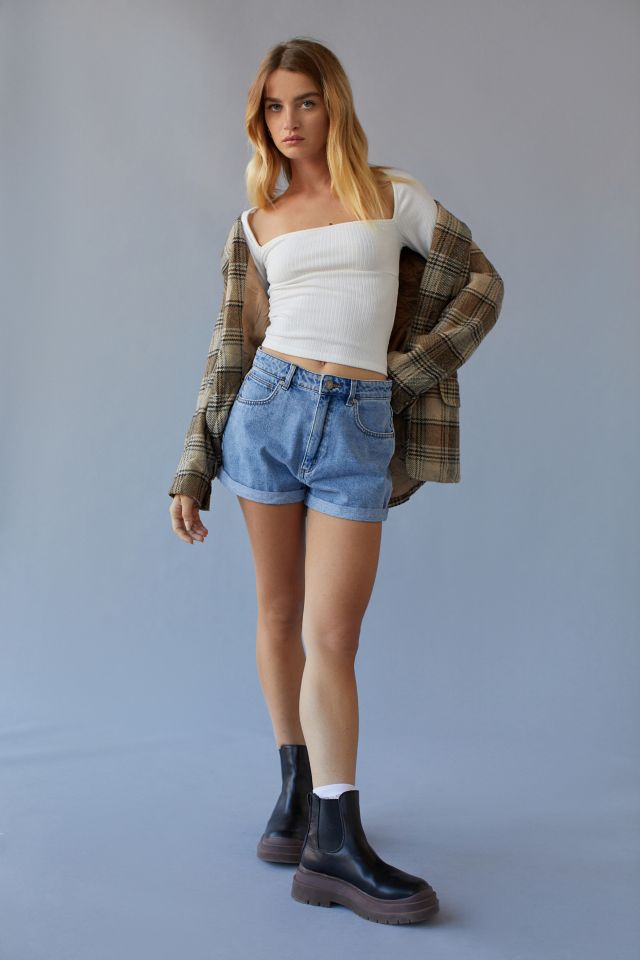 Abrand A High Relaxed Short — LA Blues #2