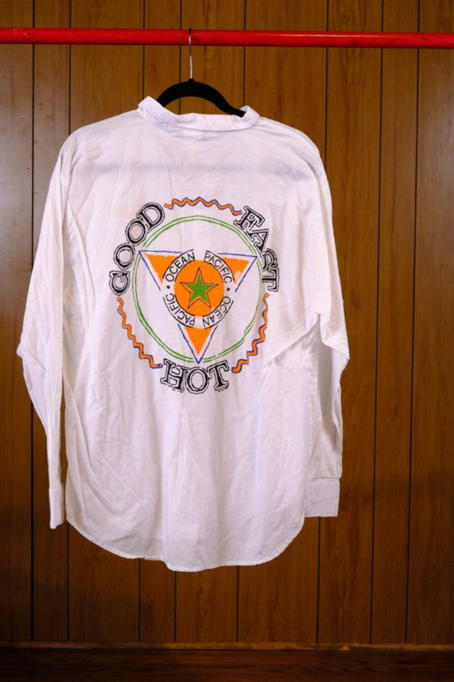 Vintage 80’s “Op” Emblem Surf Shirt | Urban Outfitters