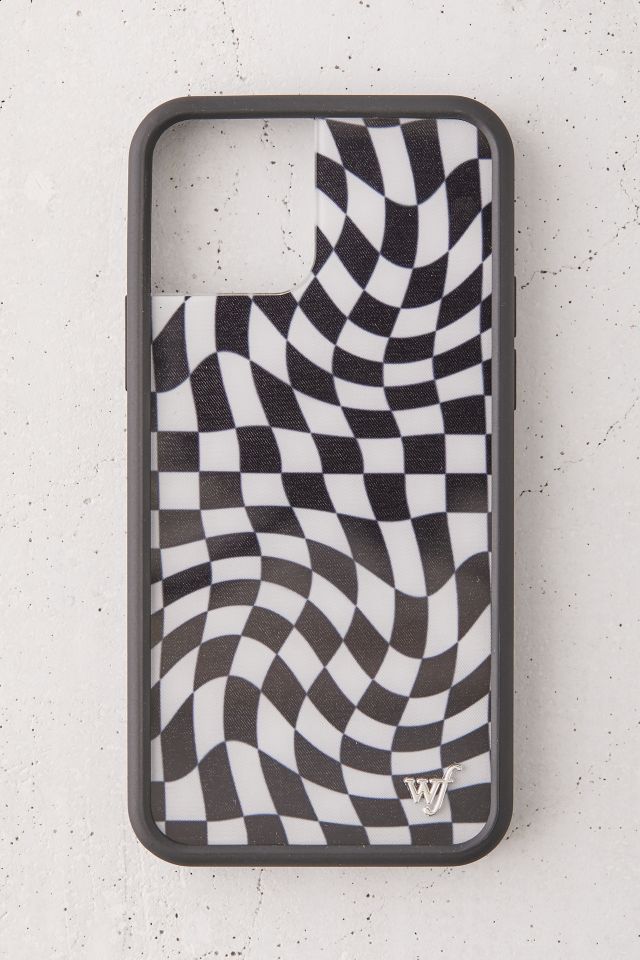 Wildflower Warped Checkers iPhone Case #1