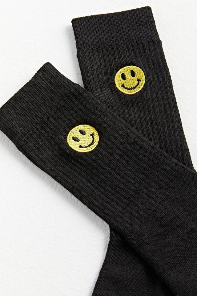 Happy Face Sport Crew Sock #2