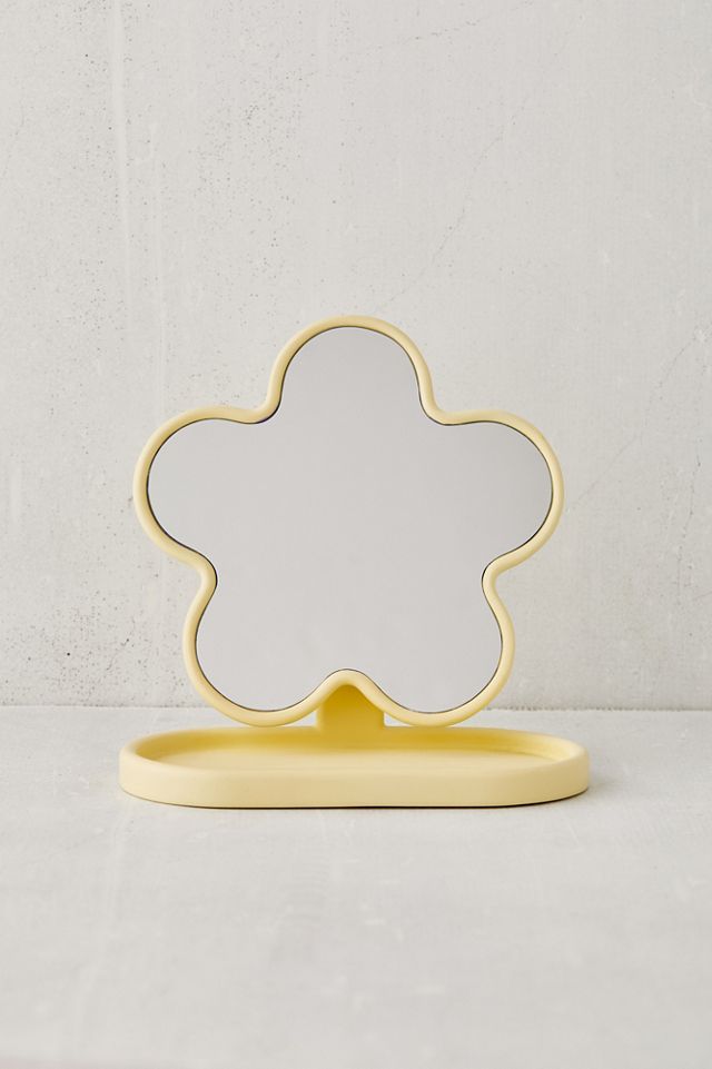 Flower Tabletop Mirror #1