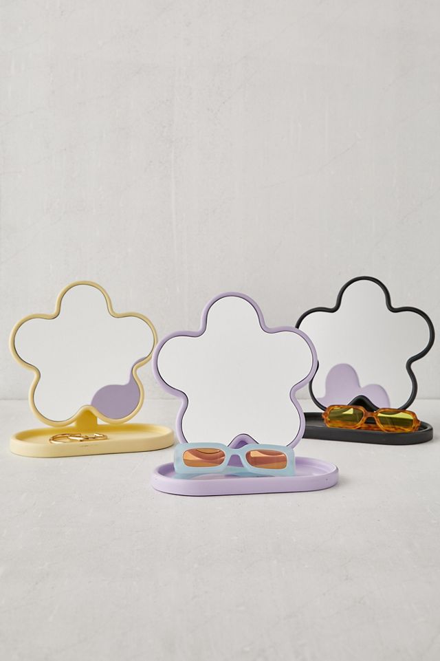 Flower Tabletop Mirror #3