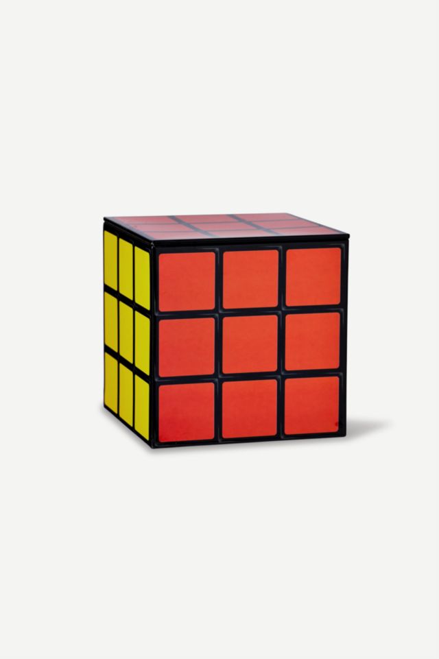 Puzzle Cube 4 x 4 Inch Tin Storage Stash Box #2