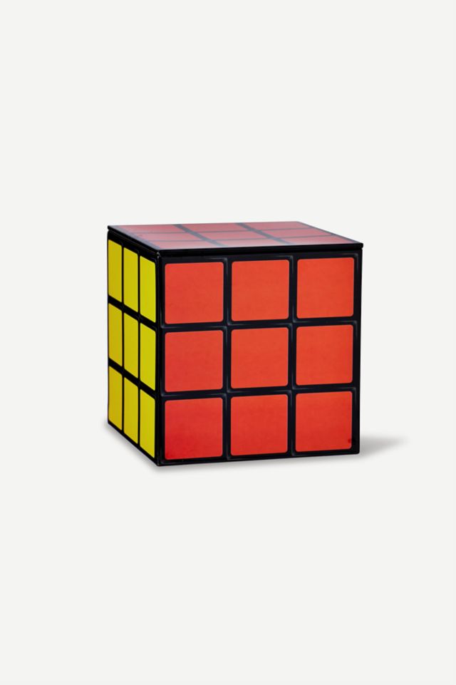 Puzzle Cube 4 x 4 Inch Tin Storage Stash Box #4
