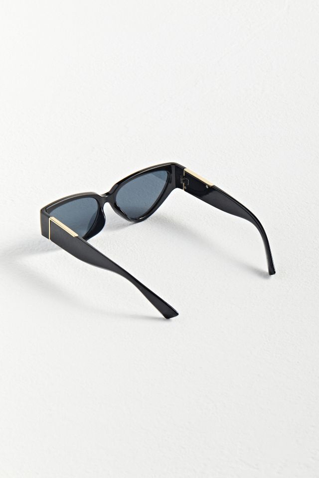 Eli Angled Rectangle Sunglasses #4