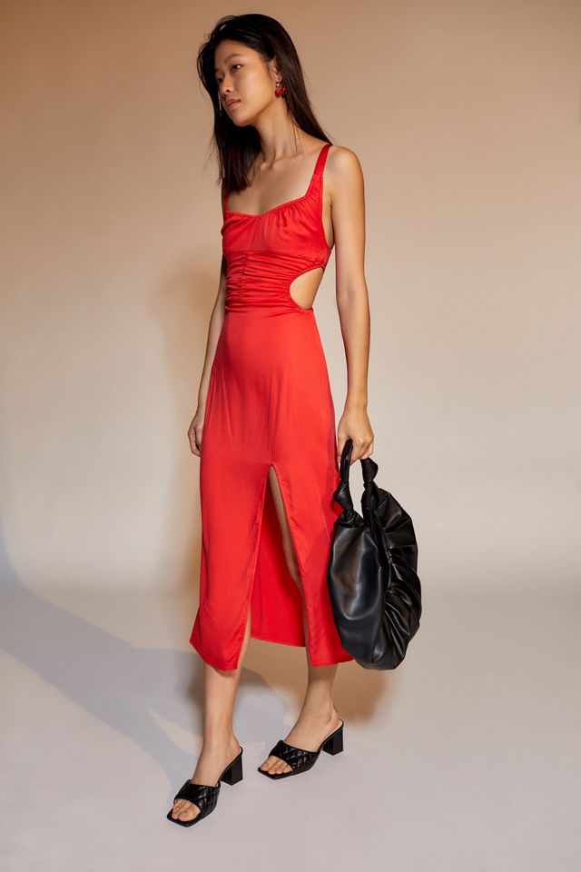Natalia Cutout Midi Knit Dress Natalia Cutout Midi Knit Dress