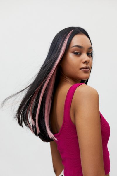 Inh Hair Hi-lite Clip-in Hair Extension In Rose