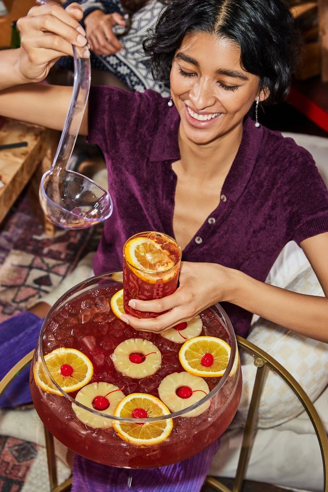 Bol à punch en verre Viski