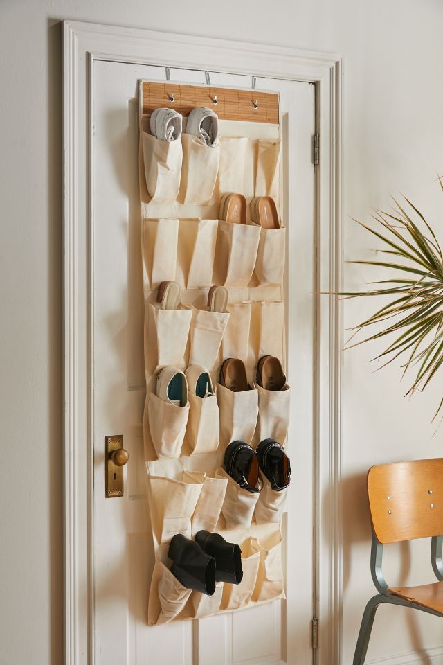 Wall Hanging Shoe Storage Organizer Bag Shoes Rack Over The Door