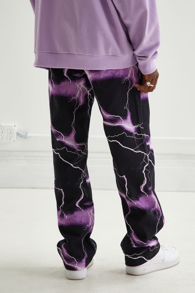 Jaded London Purple Lightning Jean #2