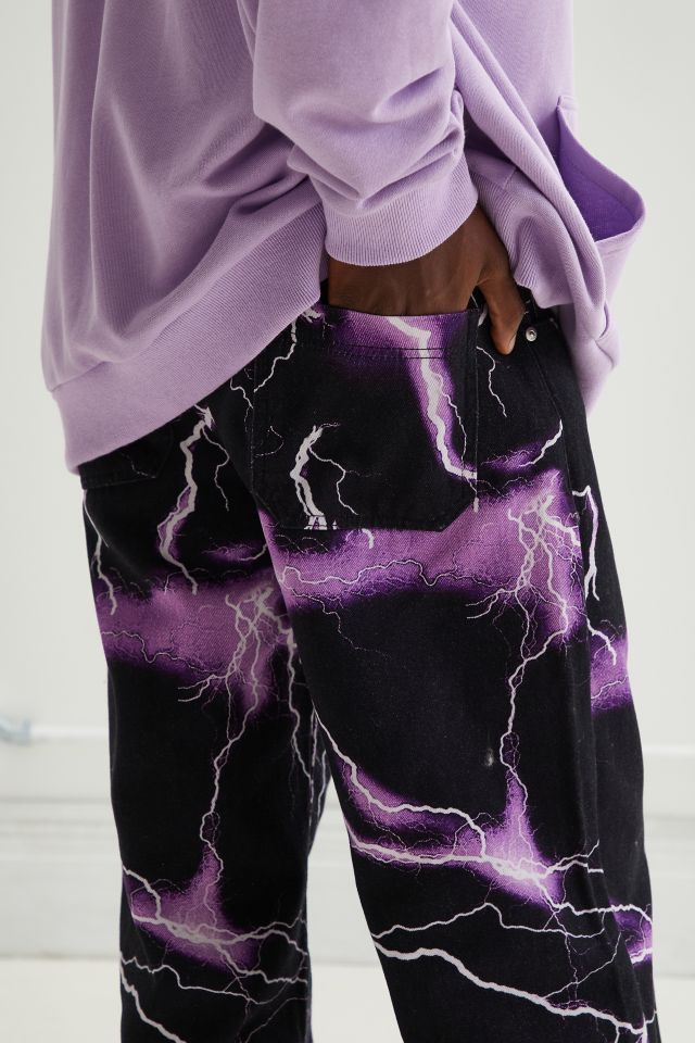 Jaded London Purple Lightning Jean #3