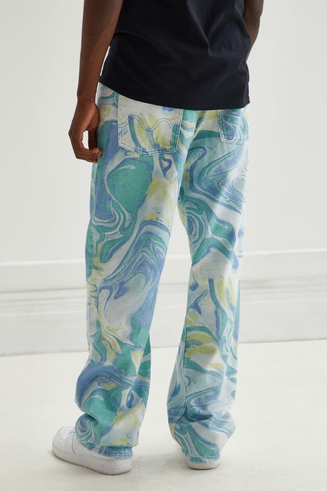 Jaded London Marble Relaxed Fit Jean #3