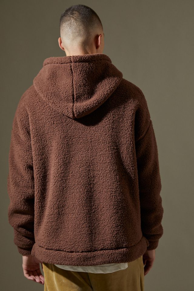 Urban outfitters sherpa hoodie new arrivals