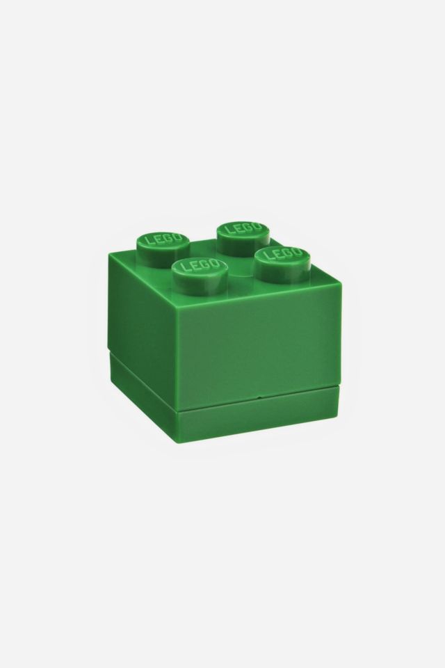 LEGO Dark Green Mini Storage Box 4 #1