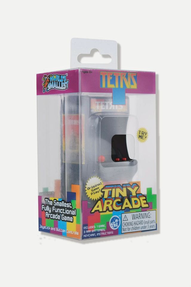 Tiny Arcade Miniature Tetris Video Game #1