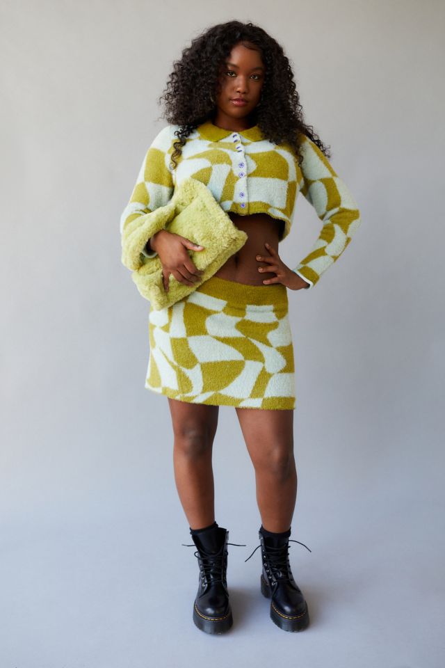 UO Kenzi Cardigan & Sweater Skirt Set #3