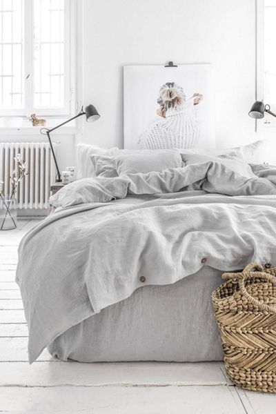 Urban outfitters ベットカバー、リネン Linen Duvet Cover | Urban Outfitters