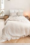 MagicLinen 3-Piece Linen Duvet Cover Set