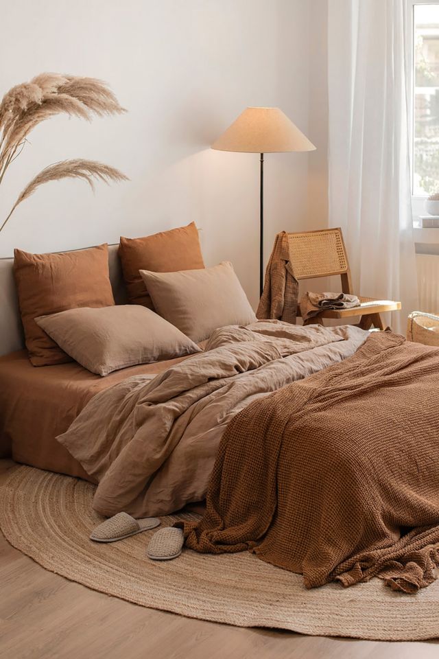 MagicLinen 3-Piece Linen Duvet Cover Set