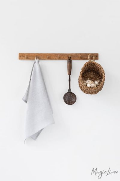 Magiclinen Tea Towel In Light Gray