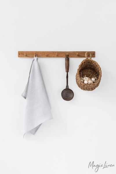 Magiclinen Tea Towel In Light Gray