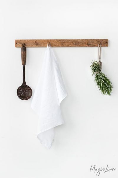 Magiclinen Tea Towel In White