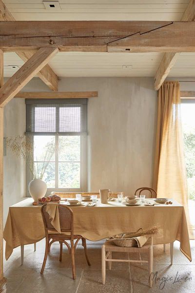 Magiclinen Linen Tablecloth