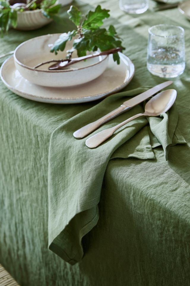 MagicLinen Linen Tablecloth #1