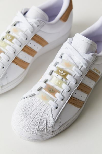 Adidas Originals Originals Superstar Fashion Sneaker In Neutral