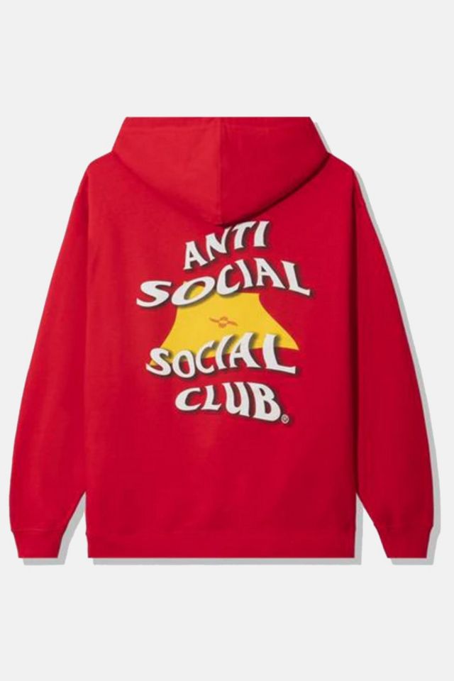 Anti Social Social Club New Mexico Hoodie Red | Urban Outfitters