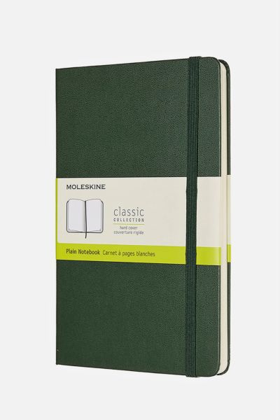 Moleskine Classic Hardcover Plain Notebook