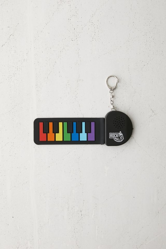 Rock And Roll It Micro Rainbow Piano Key Chain #1