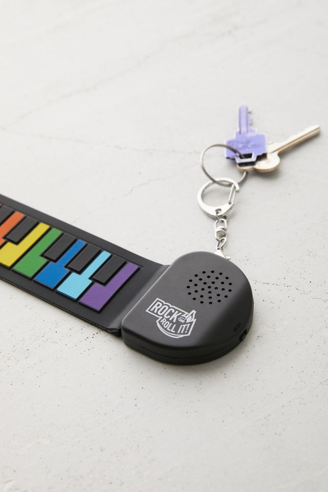 Rock And Roll It Micro Rainbow Piano Key Chain #2
