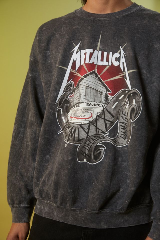 men's sweatshirt Metallica - San Francisco - Grey - RTMTLHDGSAN 