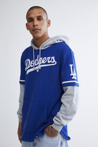 Los Angeles Dodgers Men's 47 Brand Blue Shortstop Pullover Hoodie - Detroit  Game Gear