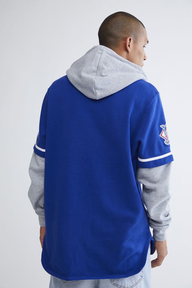 Los Angeles Dodgers Men's 47 Brand Blue Shortstop Pullover Hoodie