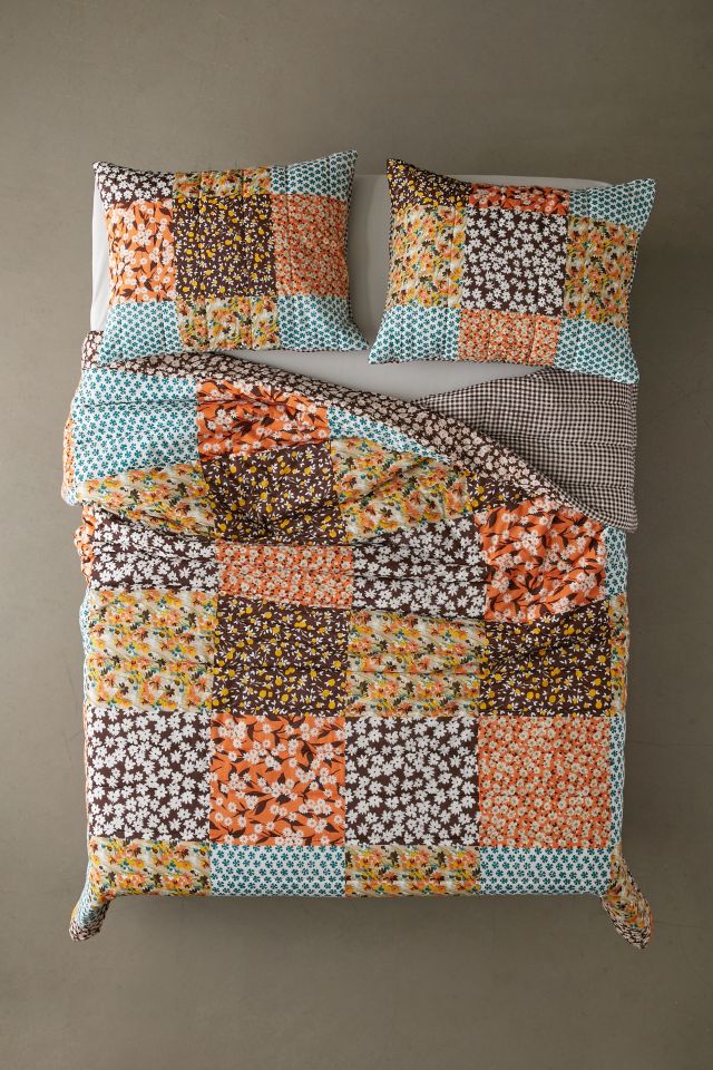 Leigh Ditsy Floral Patchwork Quilt #1