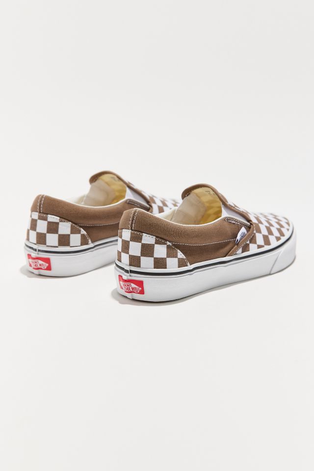 Vans Seasonal Checkerboard Slip-On Sneaker #4