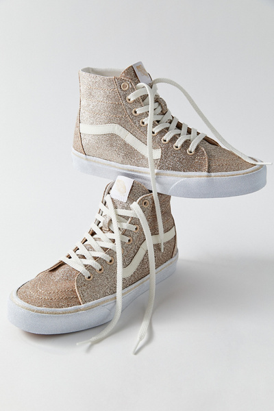 vans high top glitter