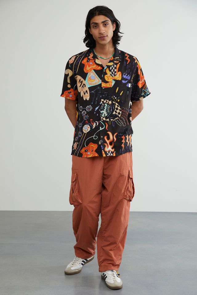 UO Doodle Print Camp Shirt #1