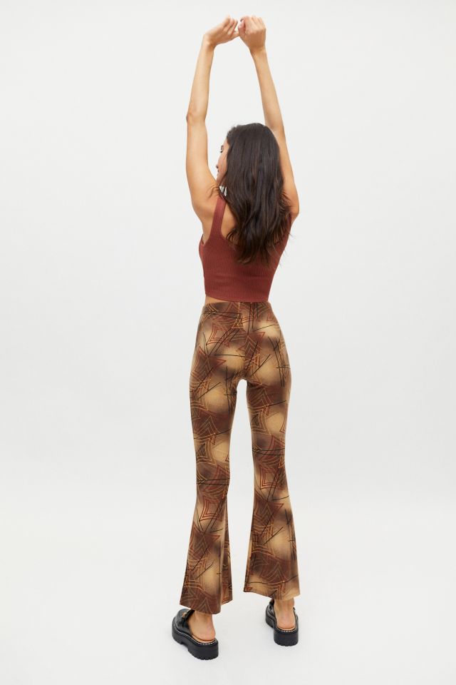 Urban Renewal Remnants Mod Print Flare Pant #2