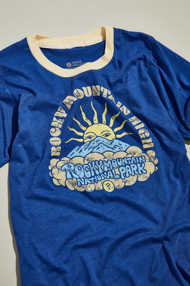Parks Project Rocky Mountain Sunrise Ringer Tee | Urban Outfitters