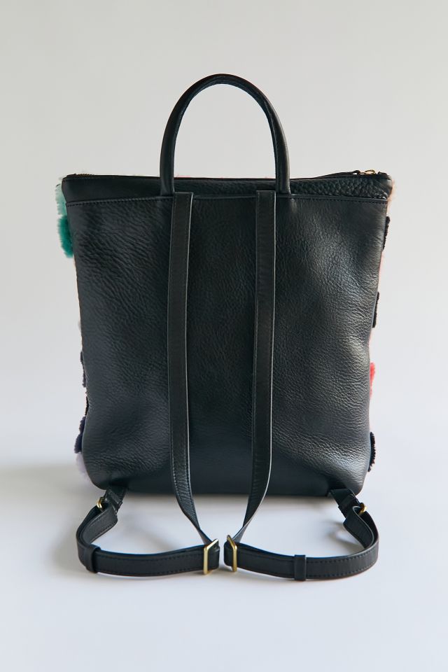 PRIMECUT Blocks Sheepskin Backpack #5
